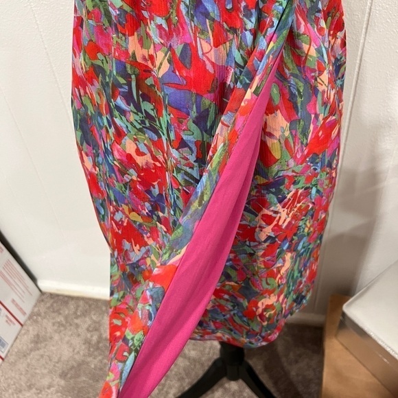 3/$25 Sale 🎈Marc New York Andrew Marc flirty ruffled multicolored mini dress - Picture 10 of 12